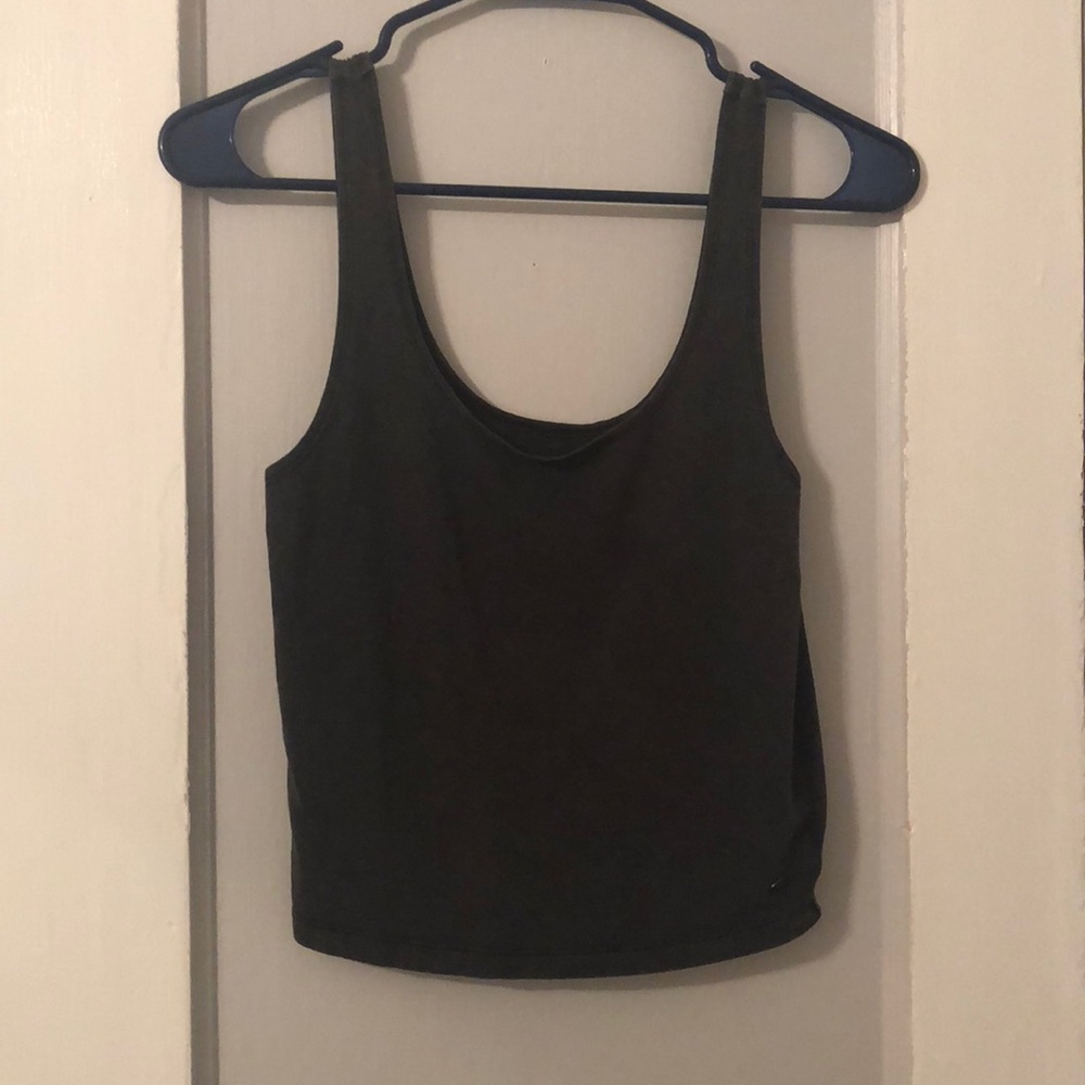 NWOT AEO Cropped Boyfriend Tank